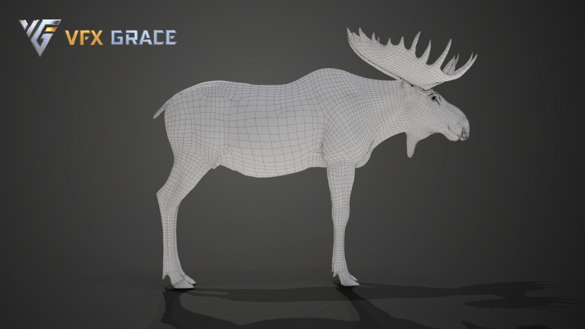 Moose Male UE Character Asset 3D model_17