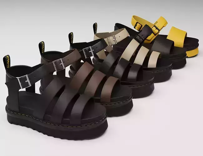 Collection of sandals Dr Martens  
