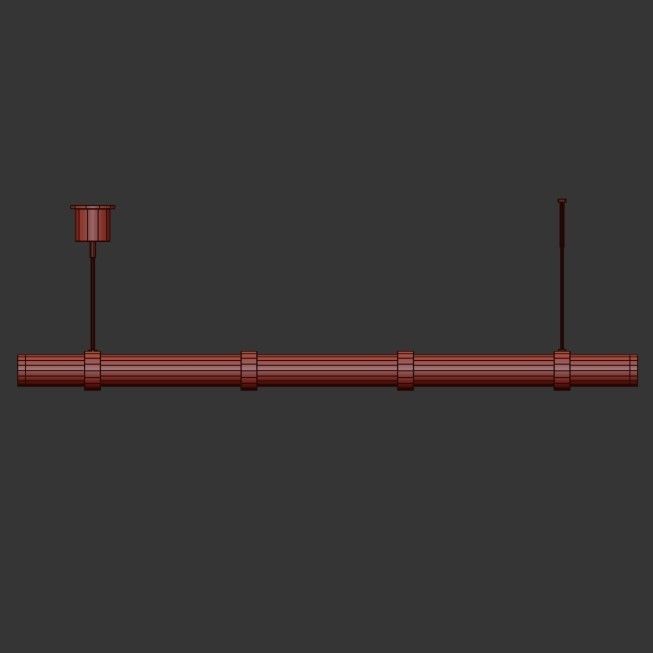 LED Suspension 3D model_1