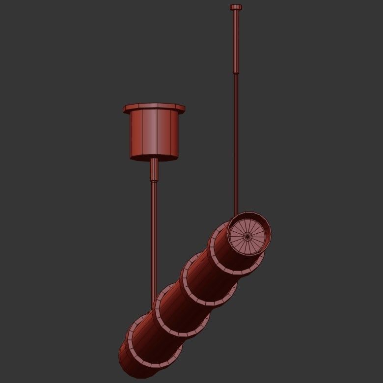 LED Suspension 3D model_2