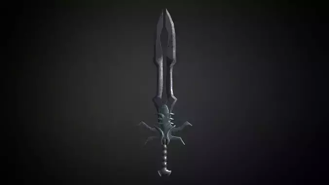 Medieval Evil Fantasy Sword
