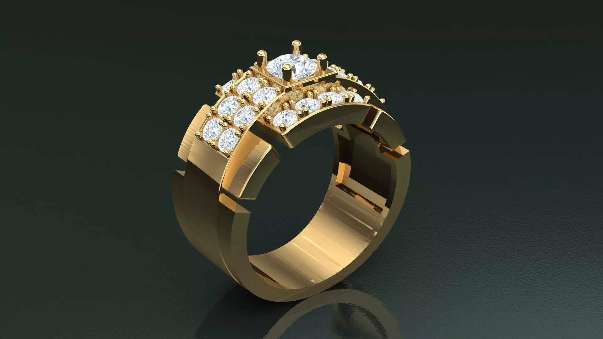 Ring Men B3 3D print model_0