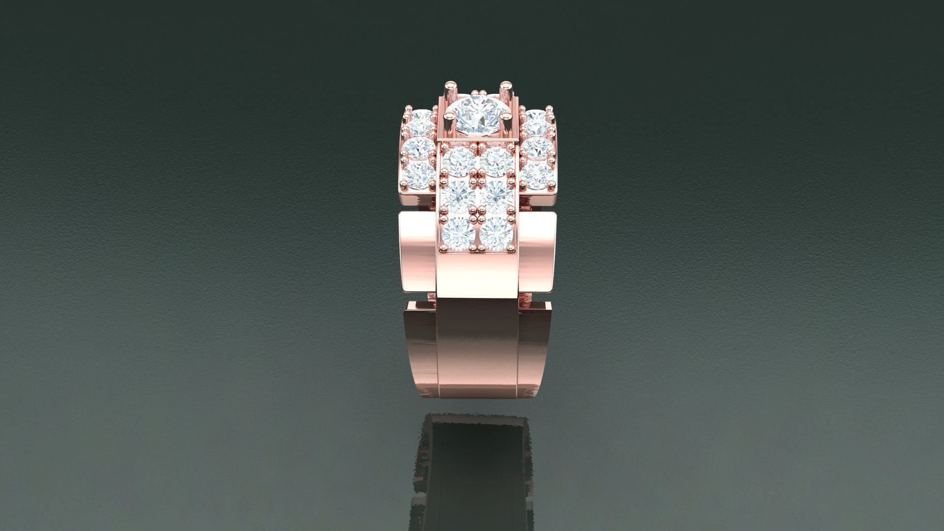 Ring Men B3 3D print model_7