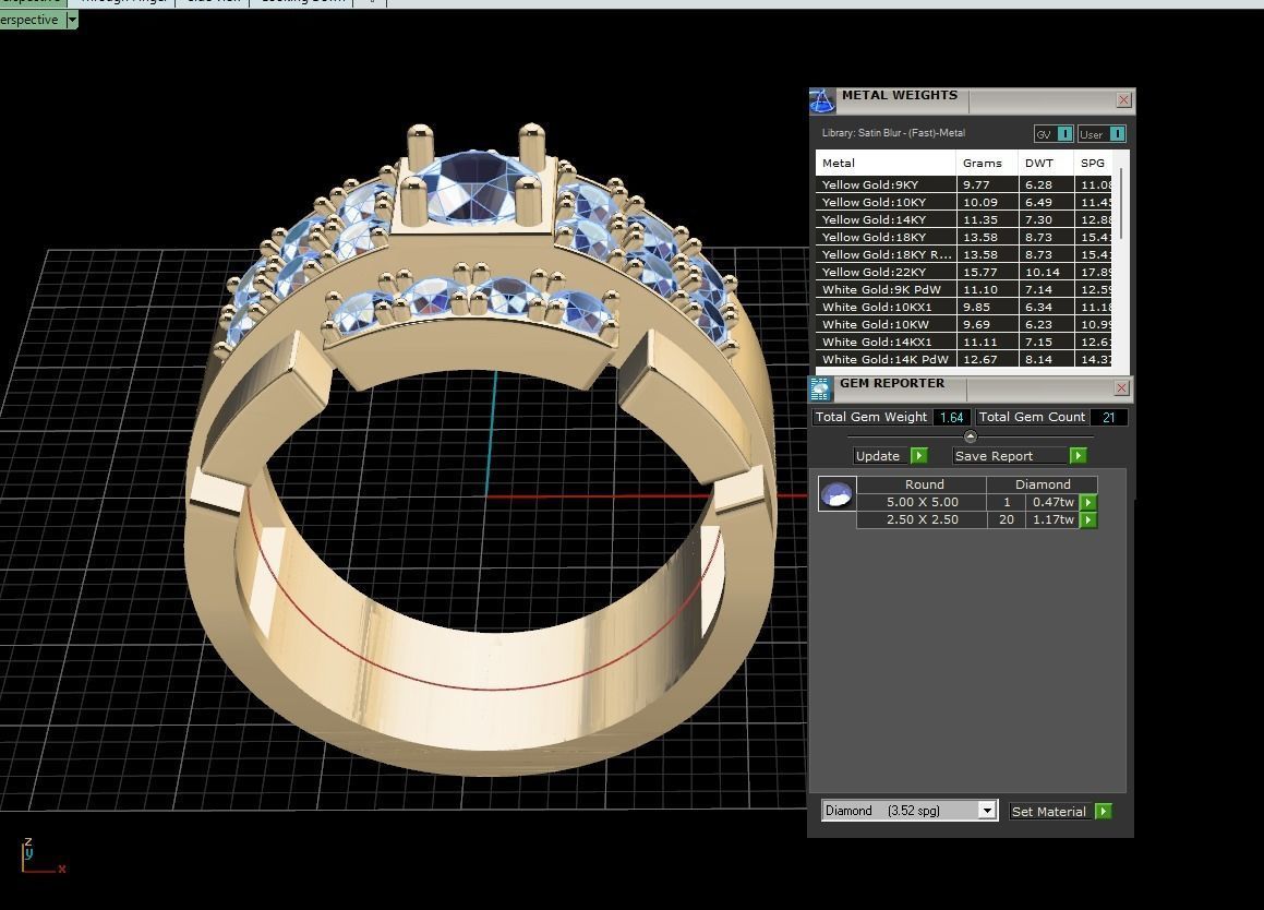 Ring Men B3 3D print model_3