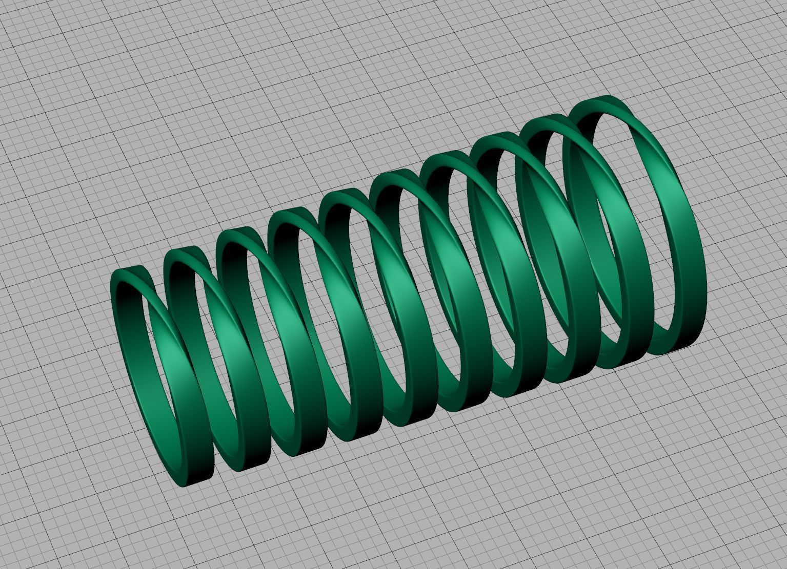 Twisted Wedding Band Mobius Wedding Band Bent Band 2mm wide 3D print model_40