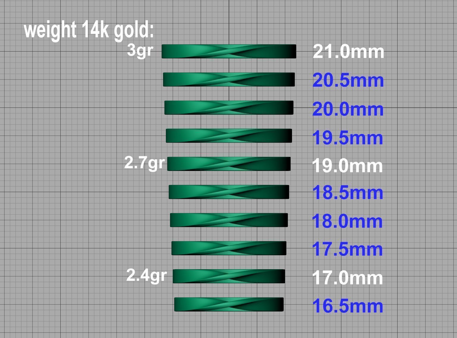 Twisted Wedding Band Mobius Wedding Band Bent Band 2mm wide 3D print model_9