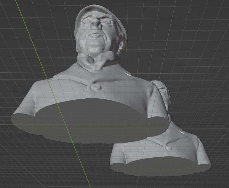 Pablo Neruda 3D print model_8
