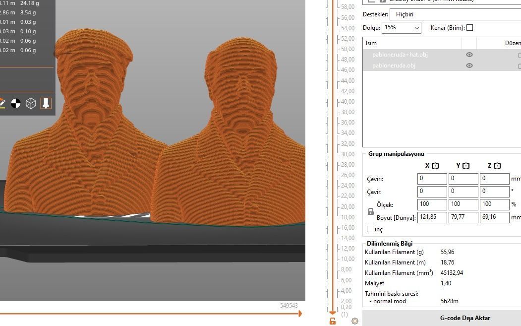 Pablo Neruda 3D print model_23