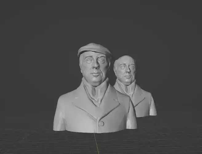 Pablo Neruda 3D print model