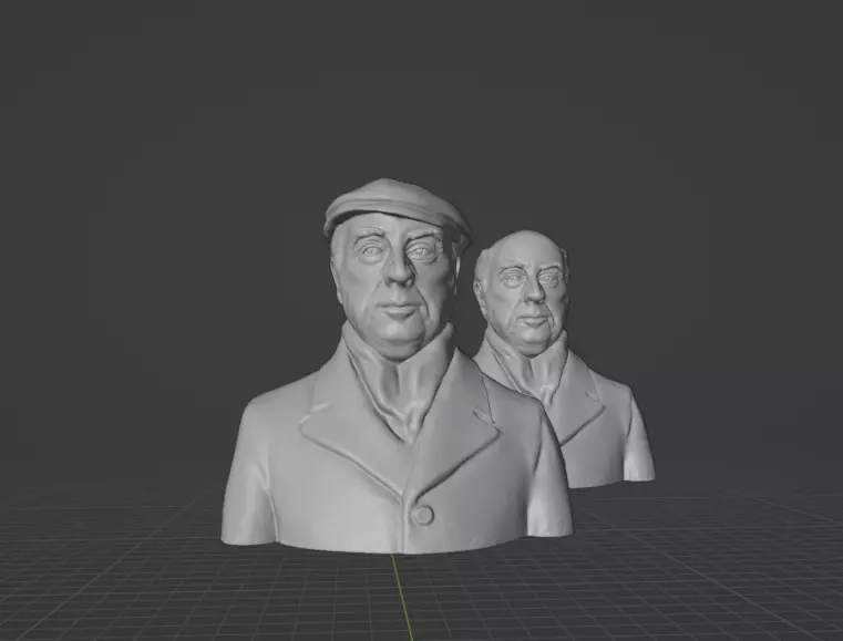 Pablo Neruda 3D print model_0