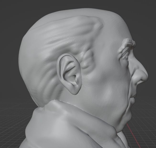 Pablo Neruda 3D print model_21