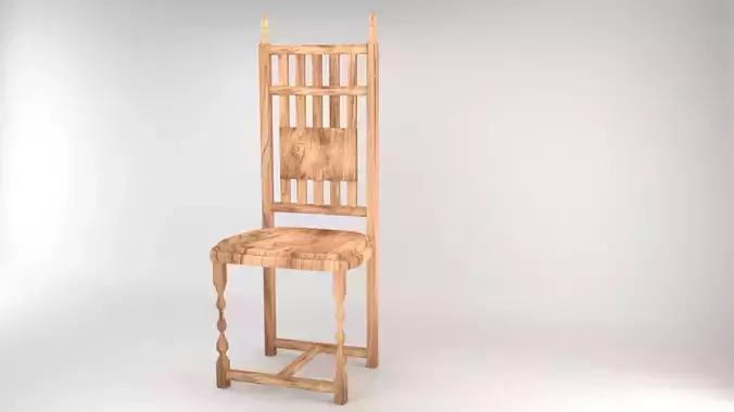 Wooden Rustic Chair