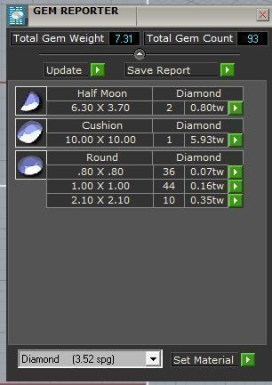 Cushion Basket Setting Ring 0812 3D print model_5