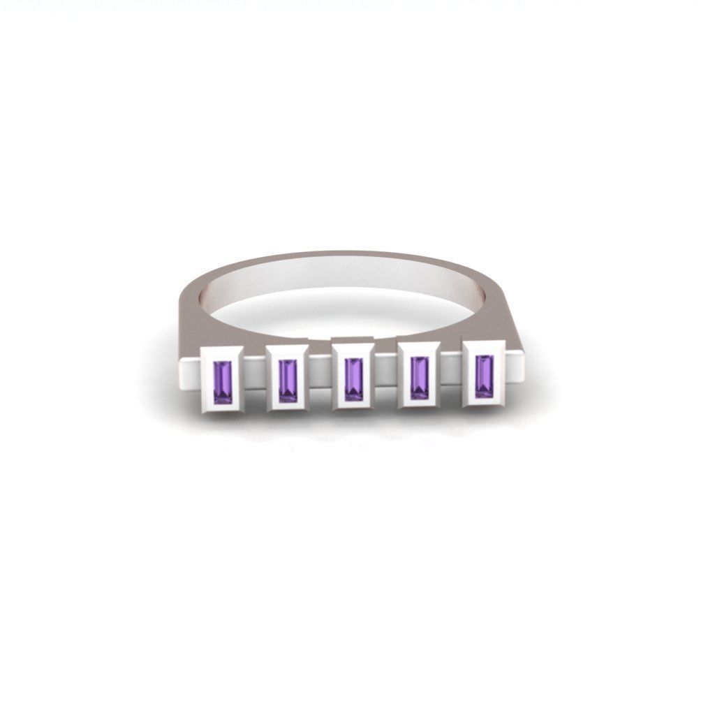 Diamond ring 3D print model_1