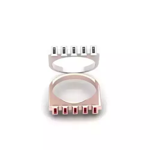 Diamond ring 3D print model