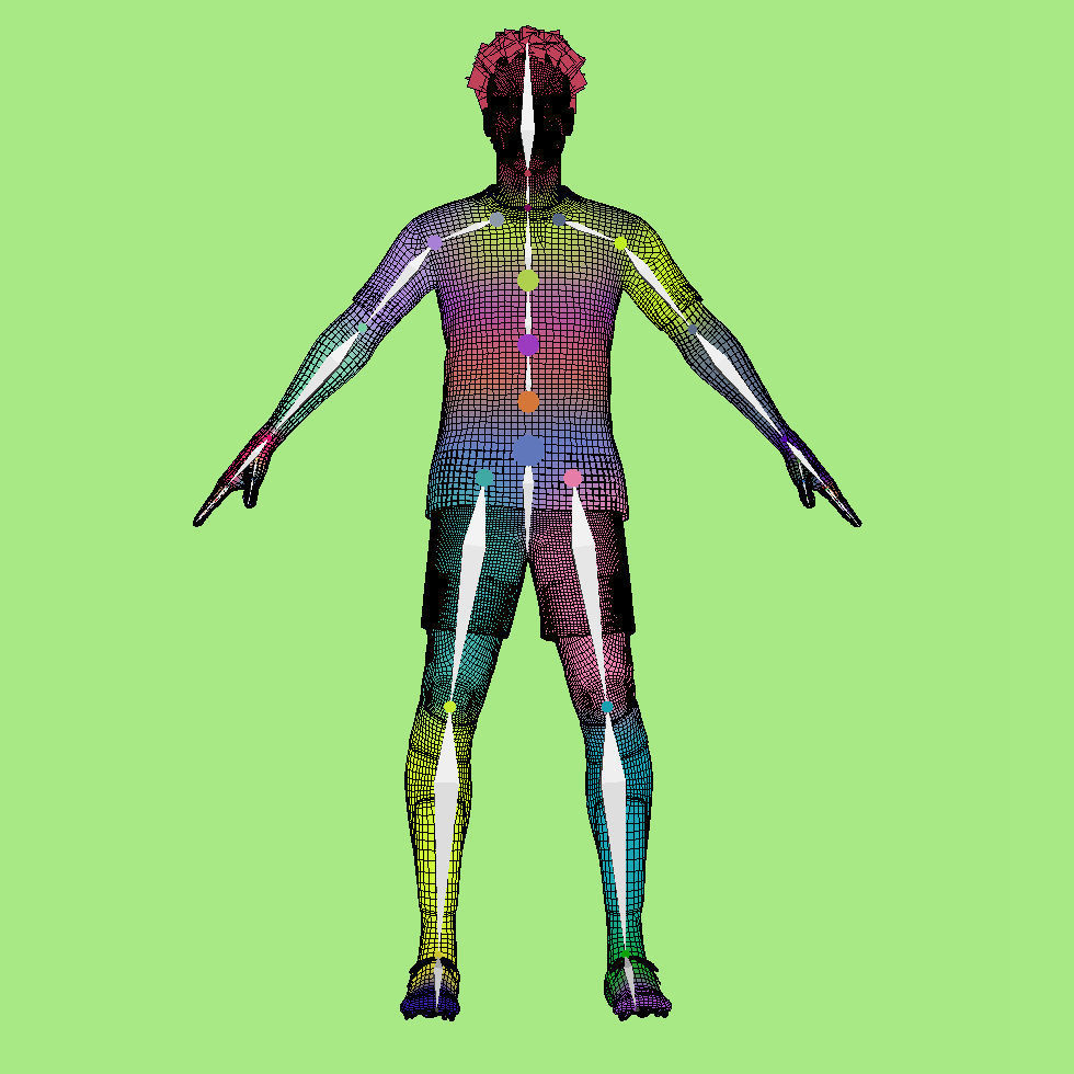 T-Pose Camavinga Real Madrid 23-24 3D model_6