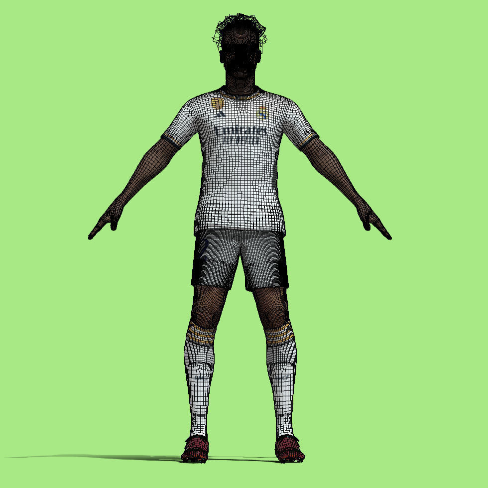 T-Pose Camavinga Real Madrid 23-24 3D model_5
