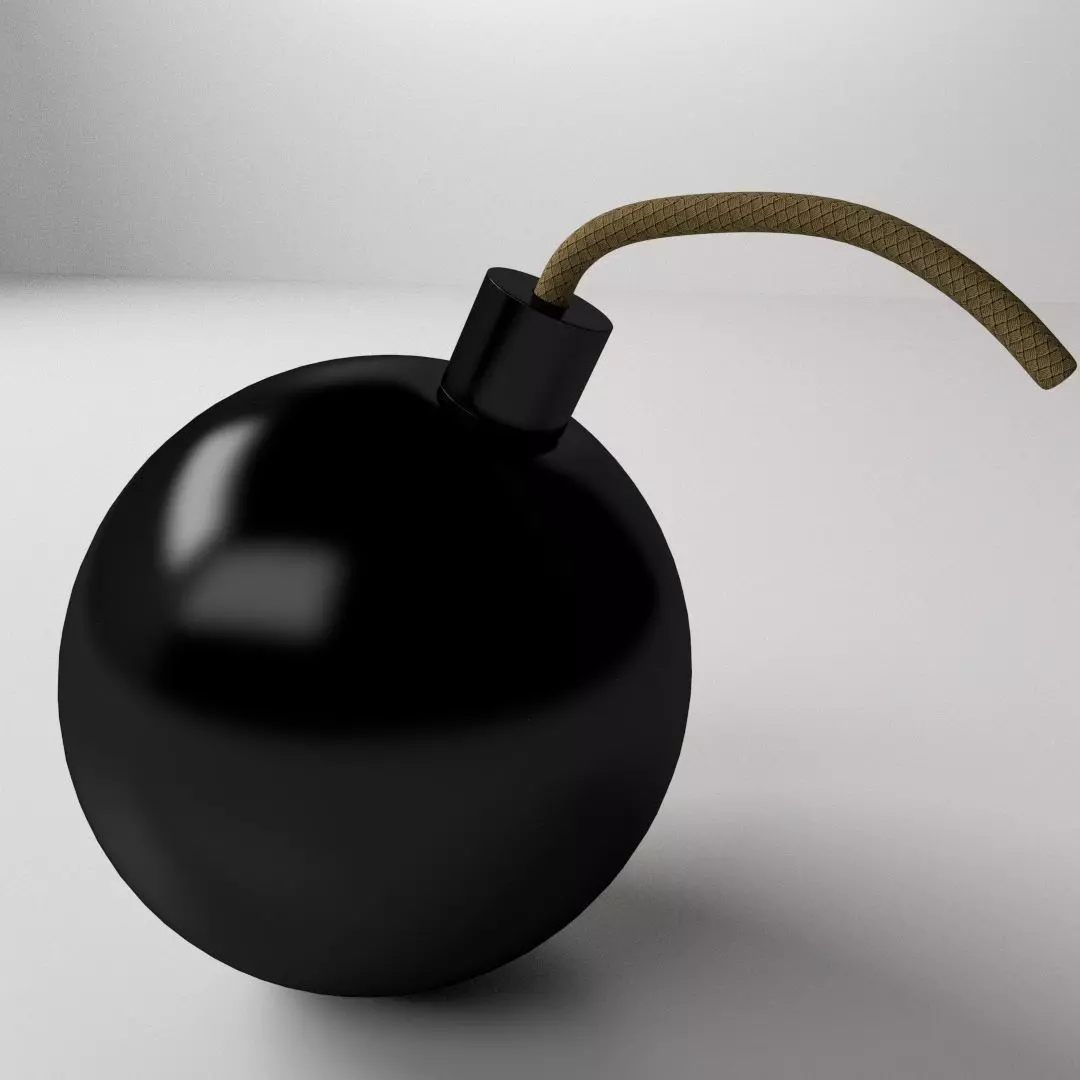 Classic Bomb 3D model | CGTrader