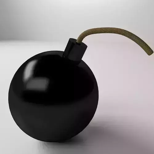 Classic Bomb 3D model