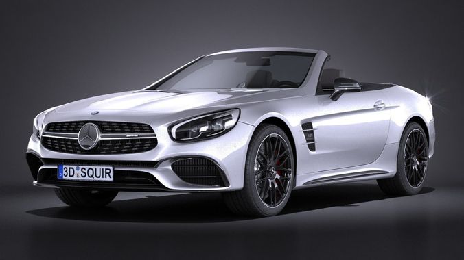 Mercedes-Benz SL 63 AMG 2017 3D model