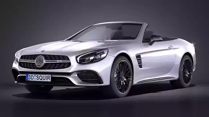 Mercedes-Benz SL 63 AMG 2017 3D model