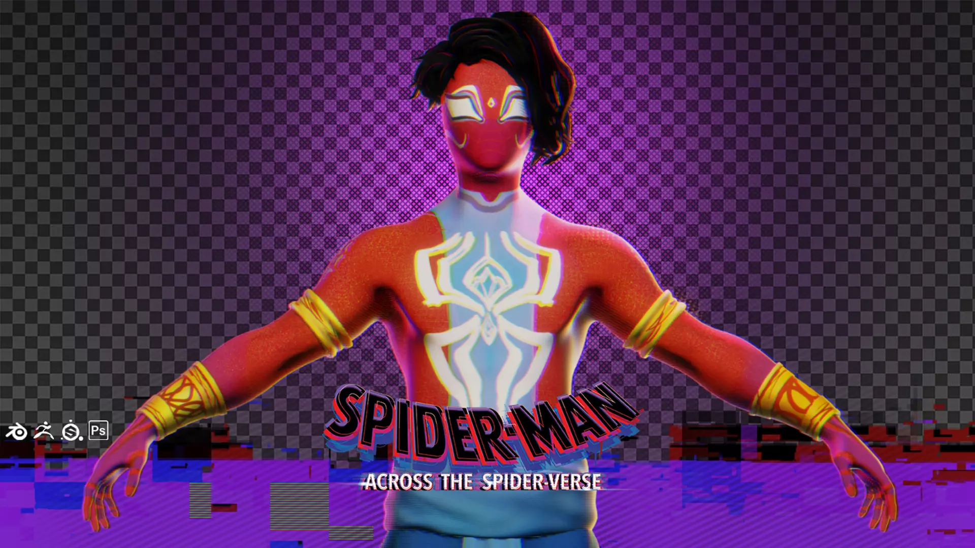 Pavitr Prabhakar - Spider Verse 3D model_0