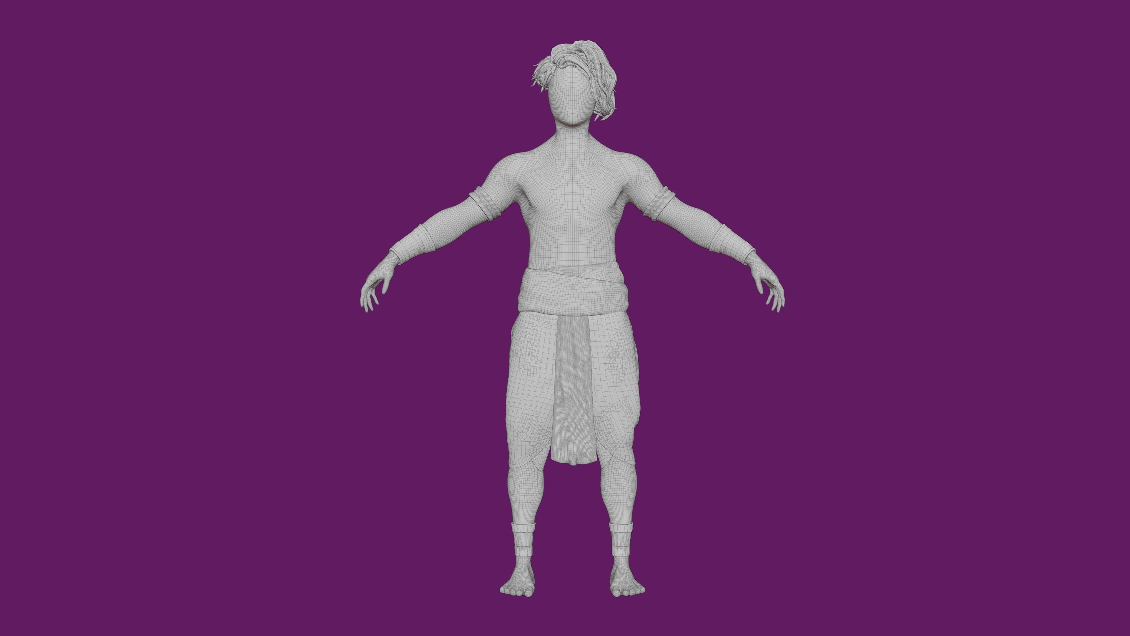 Pavitr Prabhakar - Spider Verse 3D model_4