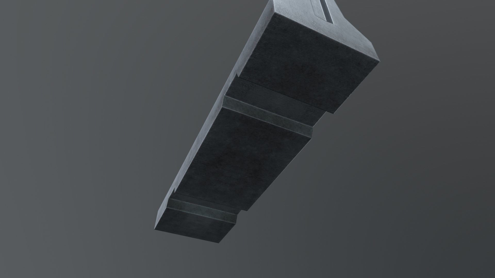 Concrete barriers - PBR Game Ready model Low-poly 3D model_28