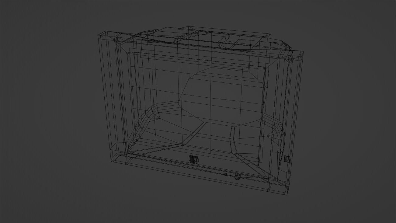 Analogue TV Free 3D model_19