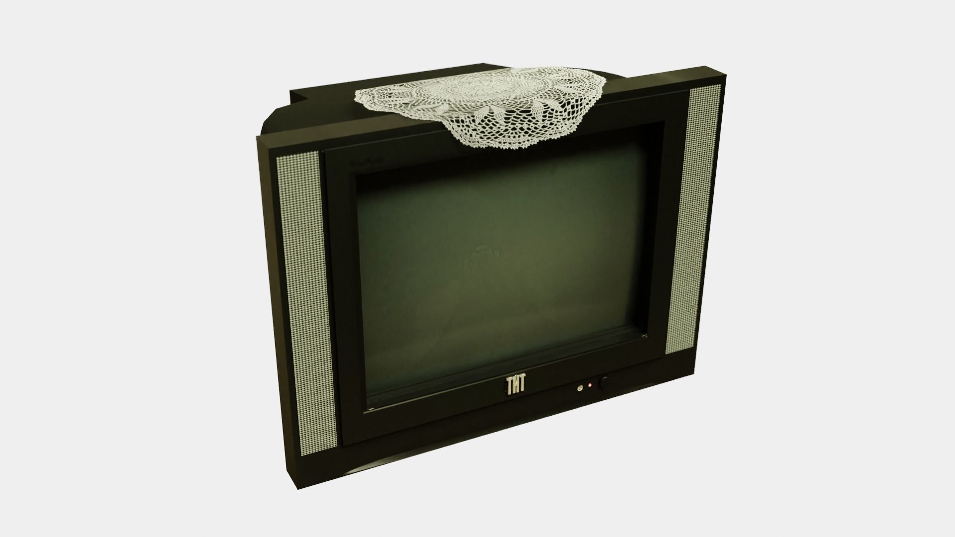 Analogue TV Free 3D model_1