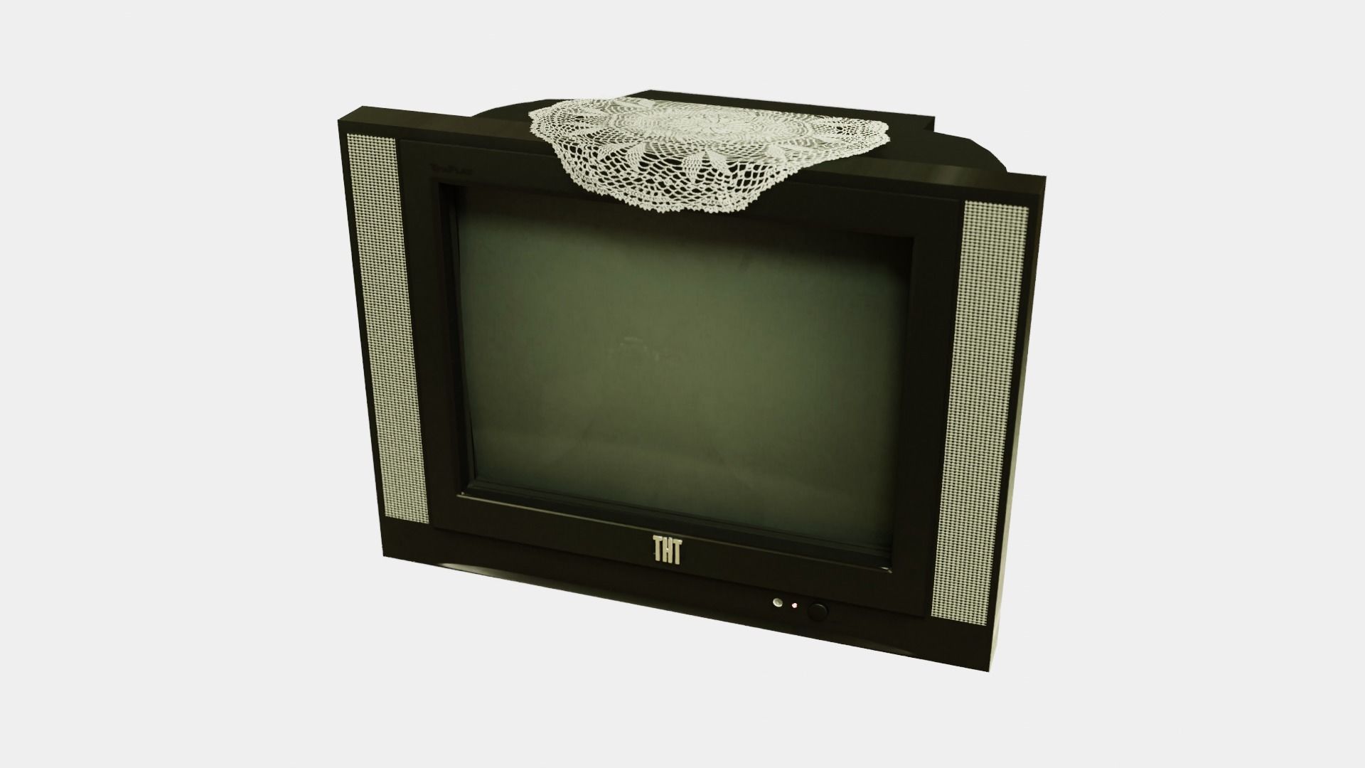 Analogue TV Free 3D model_7