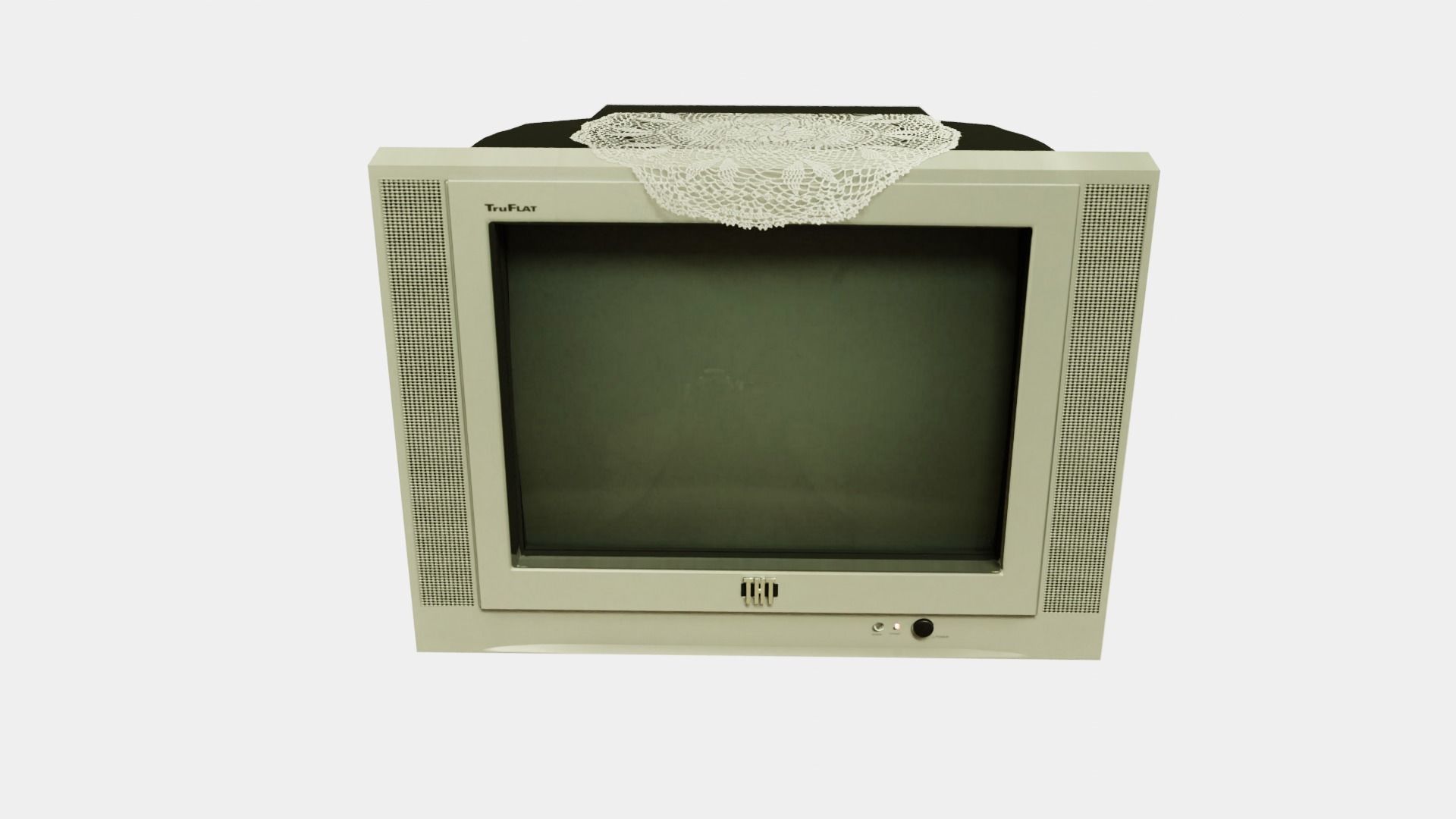 Analogue TV Free 3D model_2