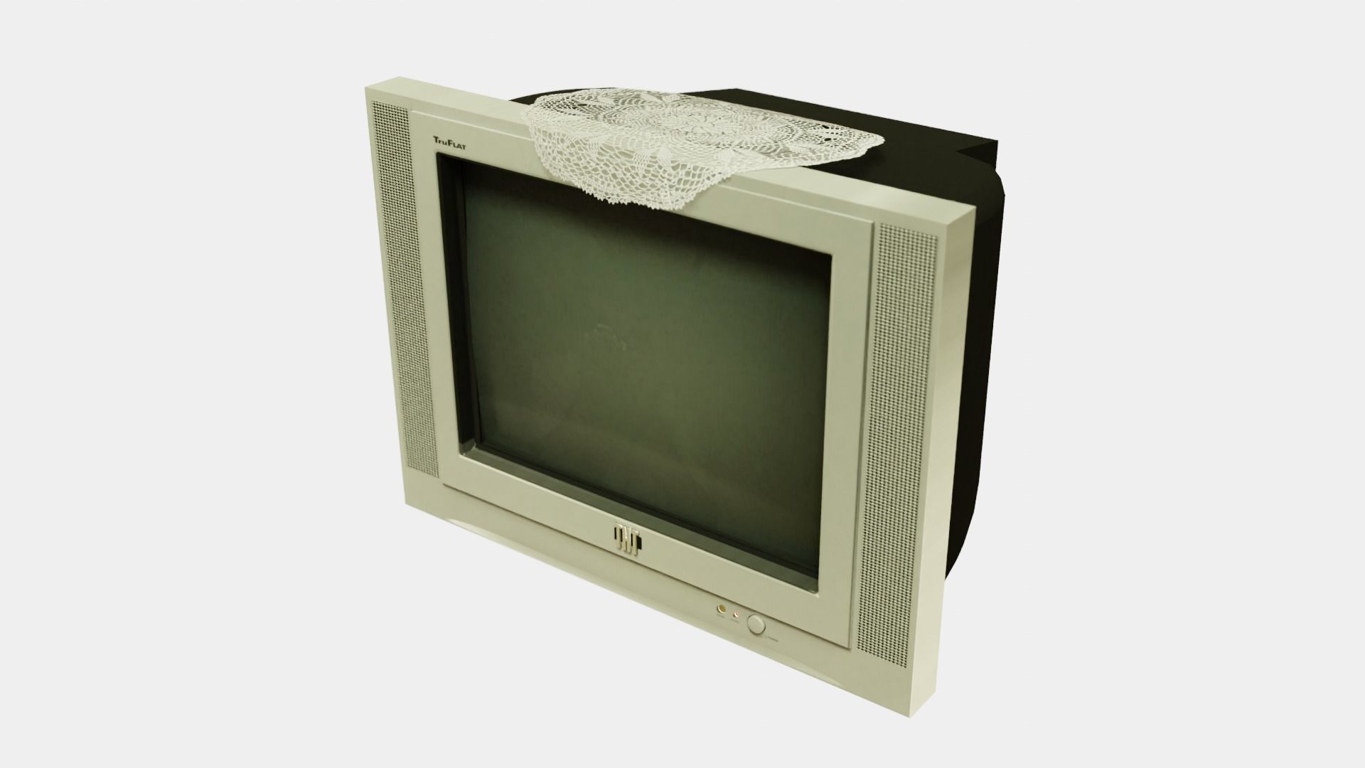 Analogue TV Free 3D model_6