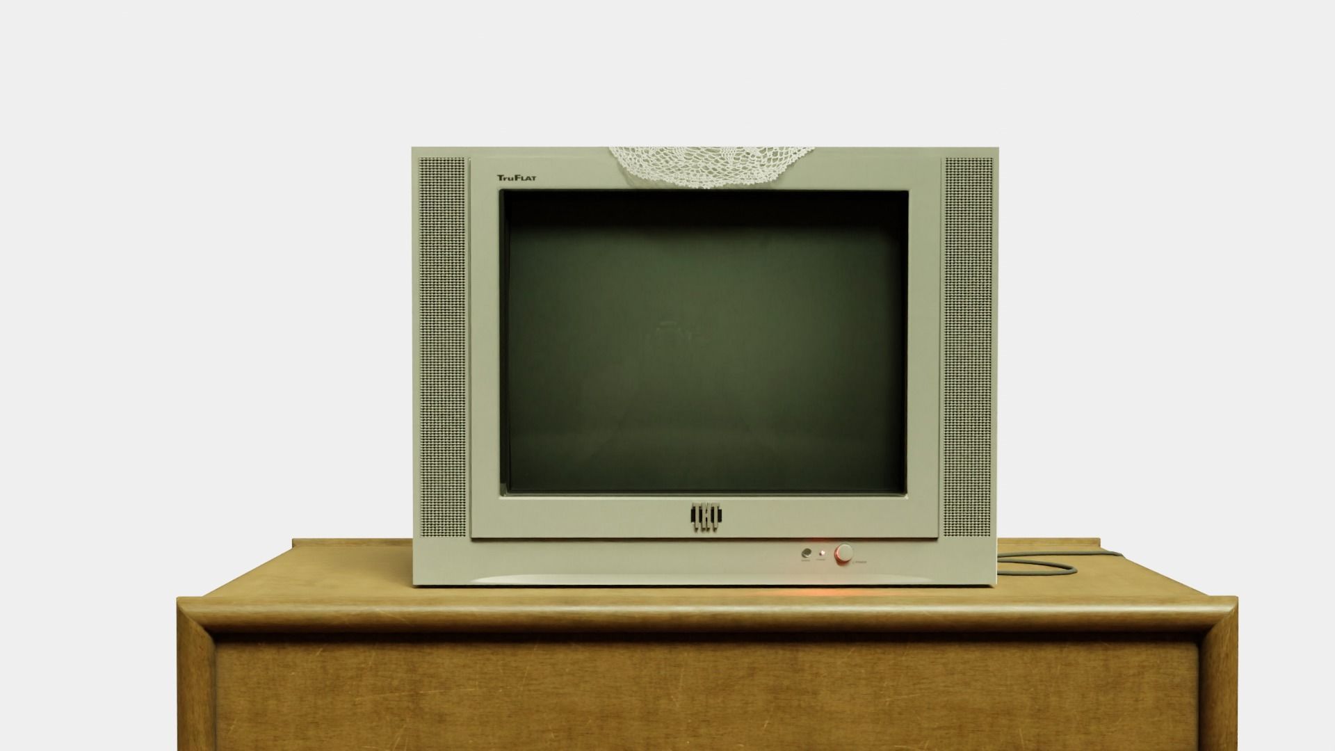 Analogue TV Free 3D model_8