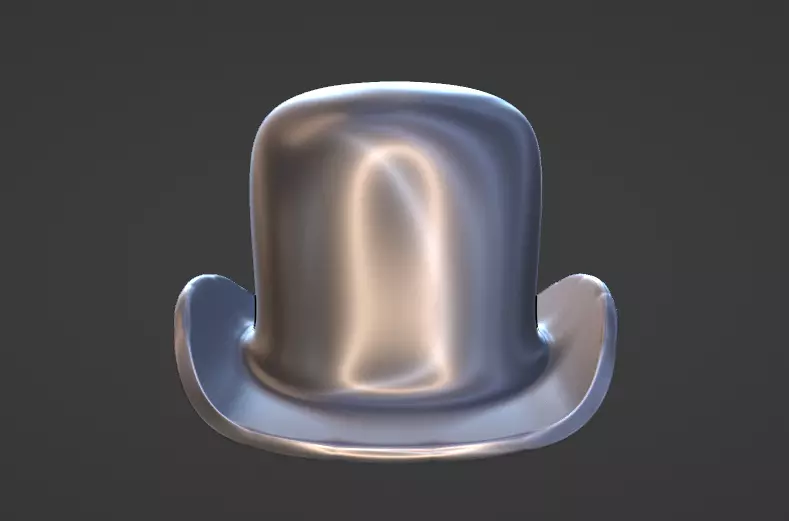 hat pendant 3D print model