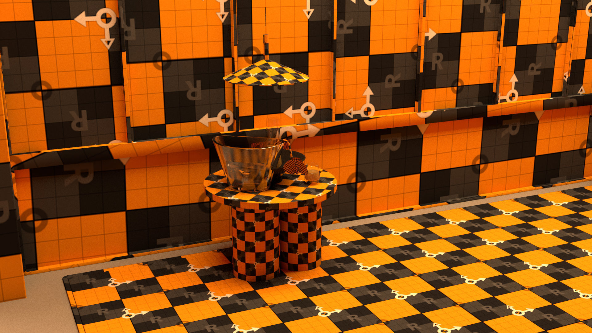 laos Wall Composite 3D model_13