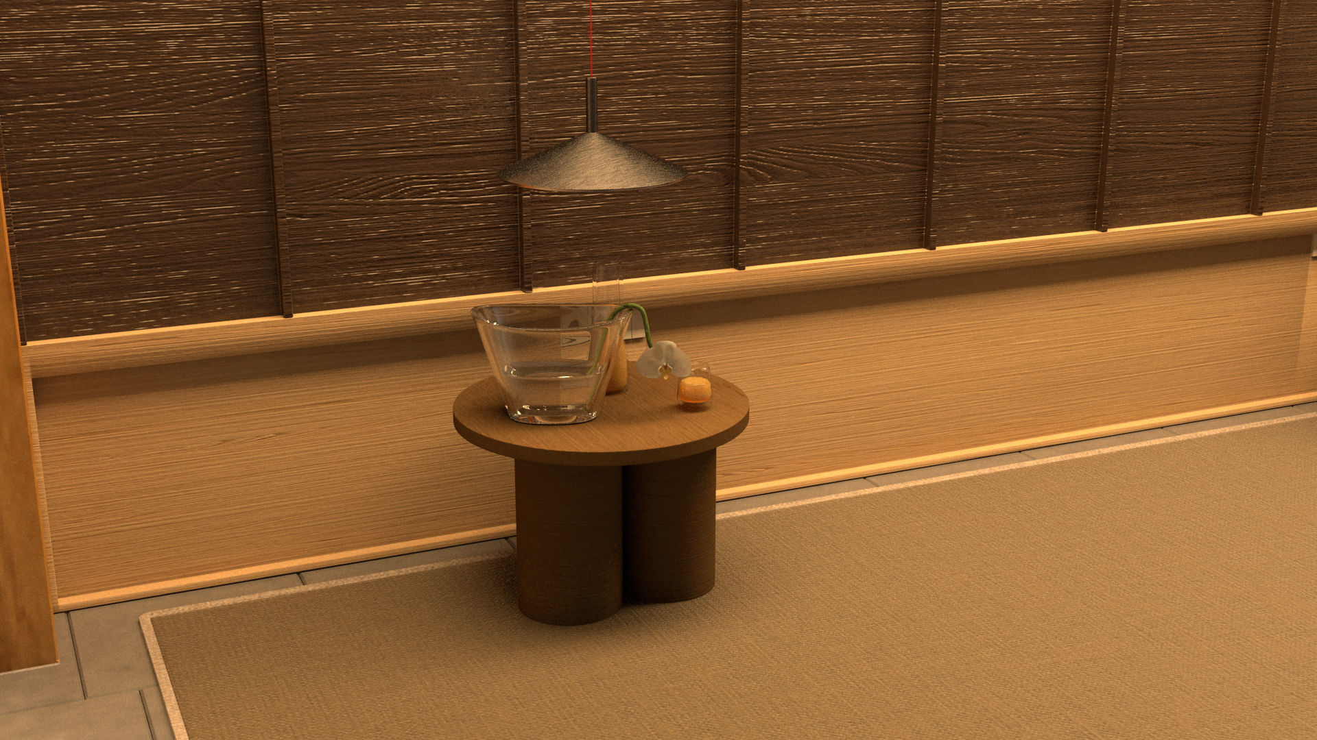 laos Wall Composite 3D model_3