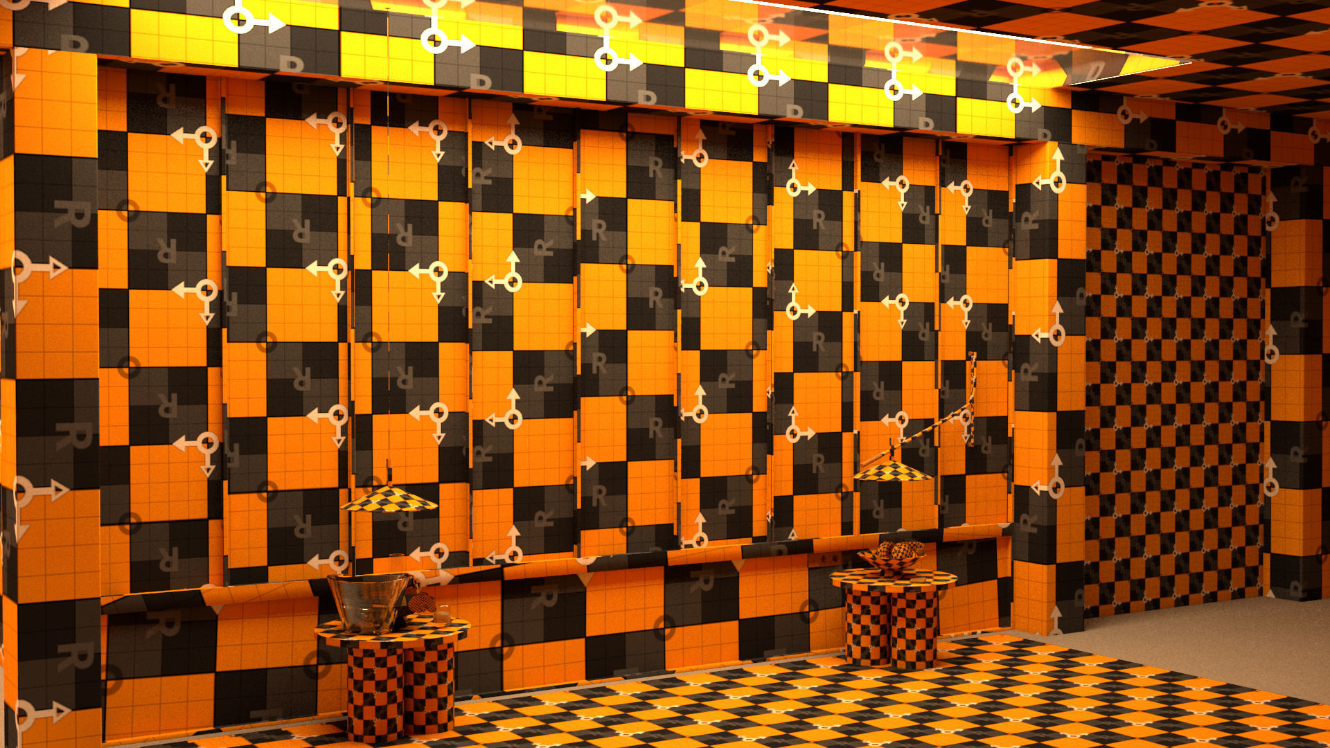 laos Wall Composite 3D model_10