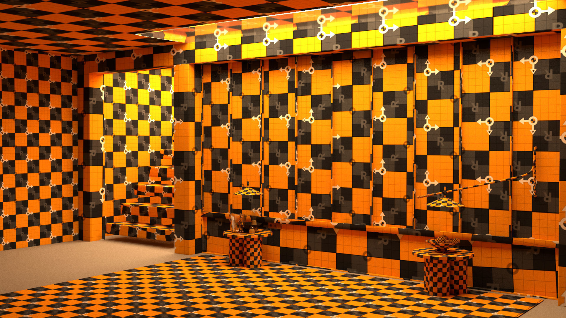 laos Wall Composite 3D model_11