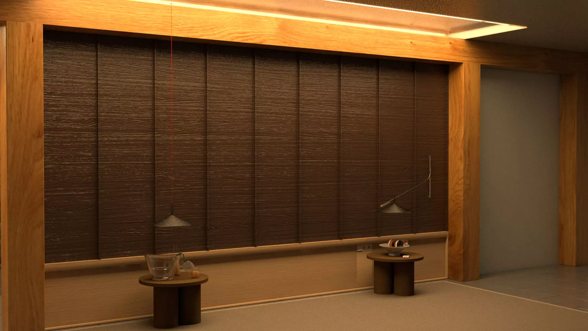 laos Wall Composite 3D model_0