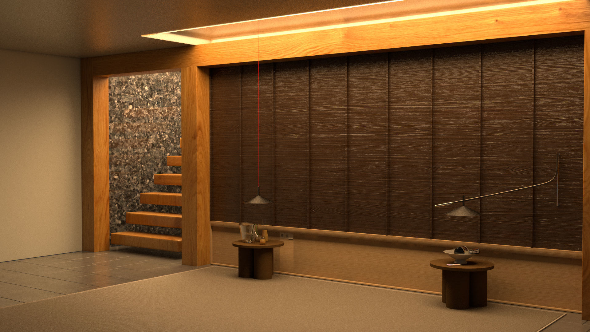 laos Wall Composite 3D model_1