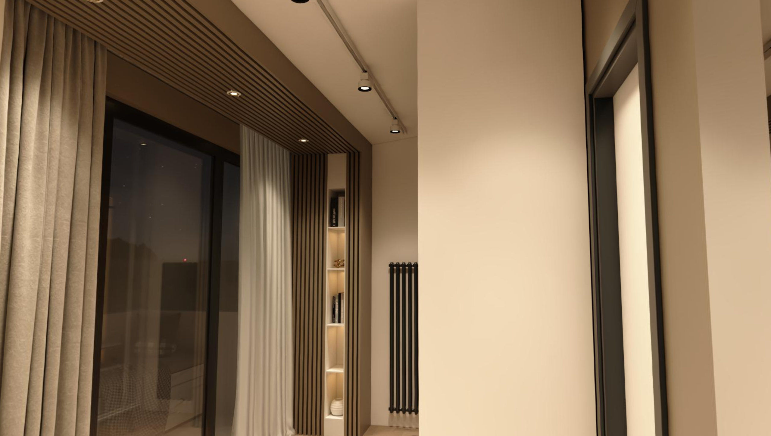 ATTIC ROOM MODERN VILLA 360 VIEW Low-poly 3D model_14