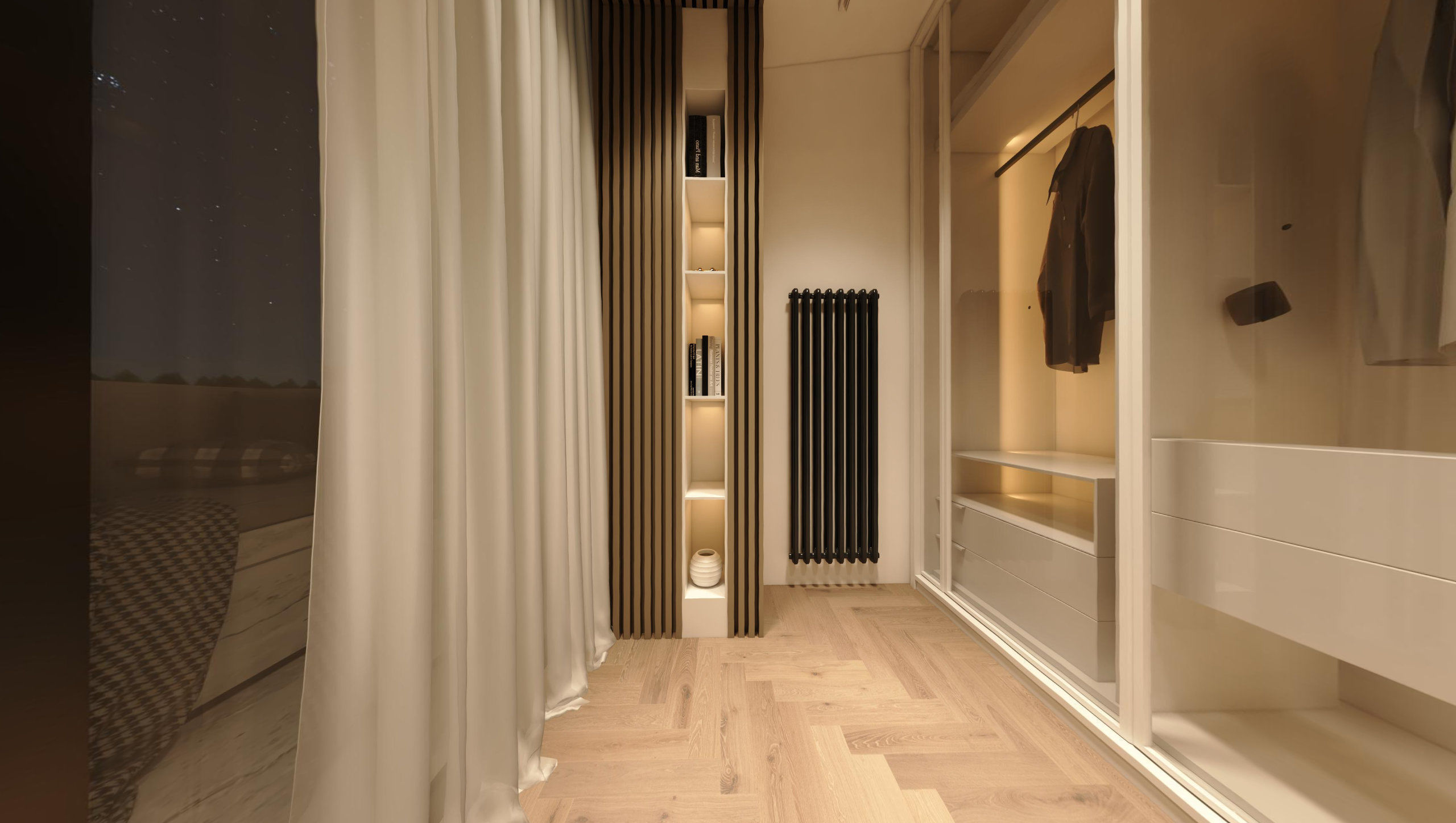 ATTIC ROOM MODERN VILLA 360 VIEW Low-poly 3D model_10