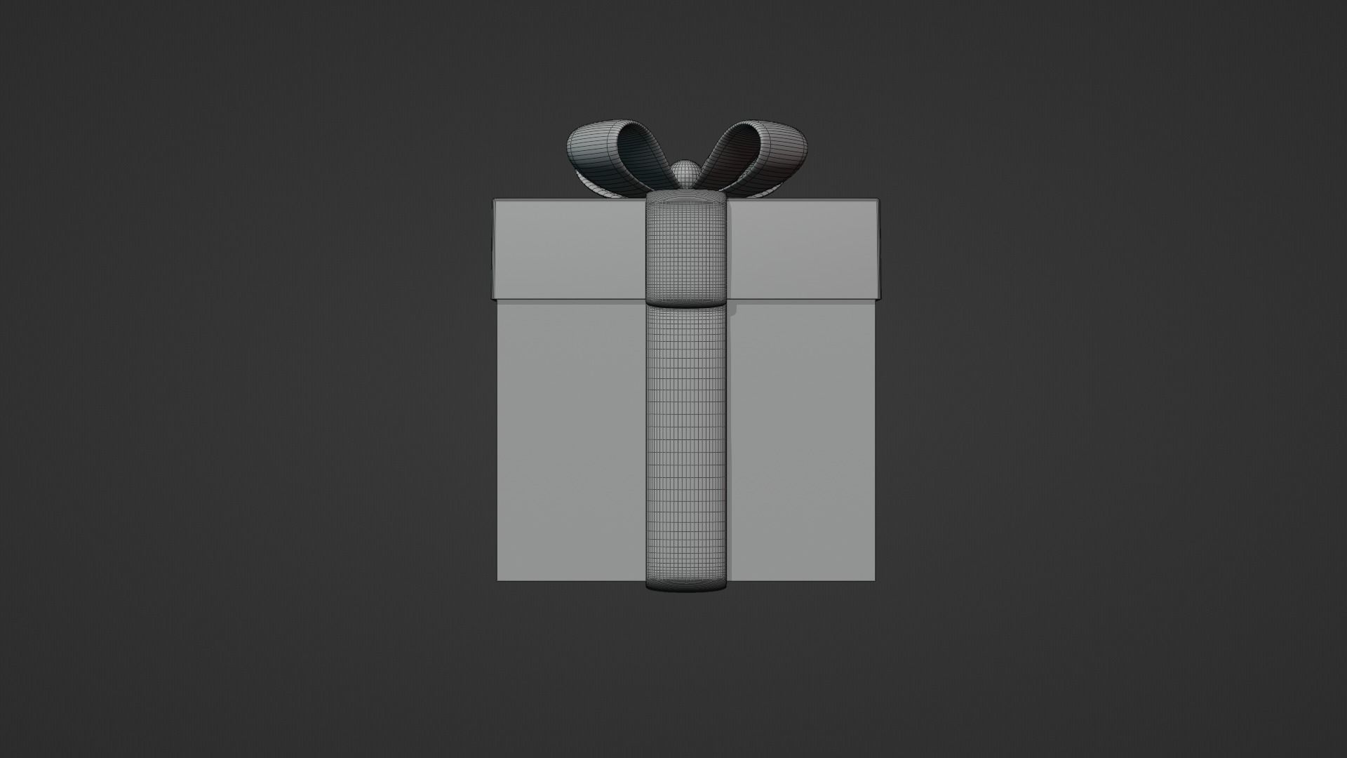 3D Gift Box 3D model_5