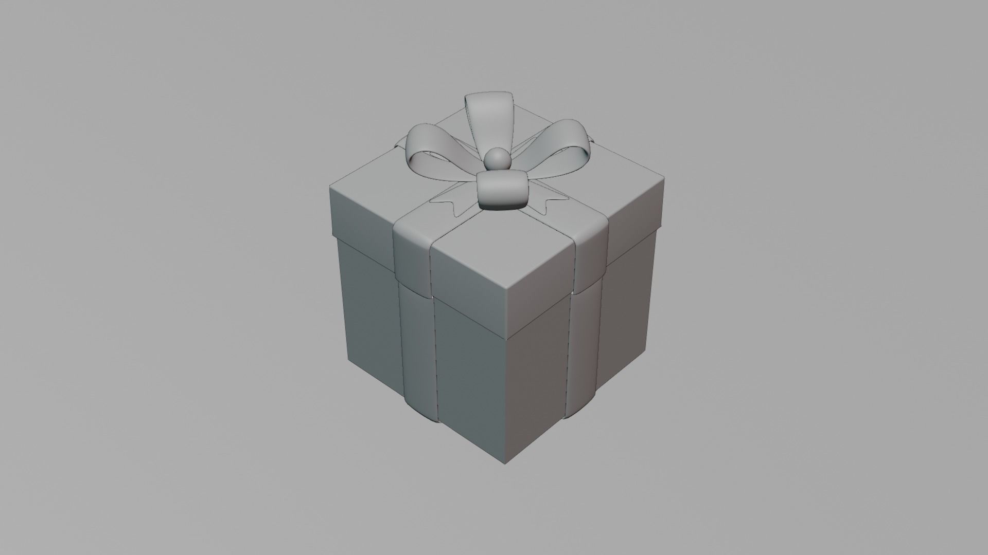 3D Gift Box 3D model_2