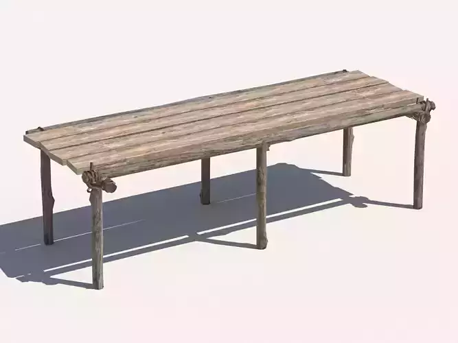 Wooden table 1