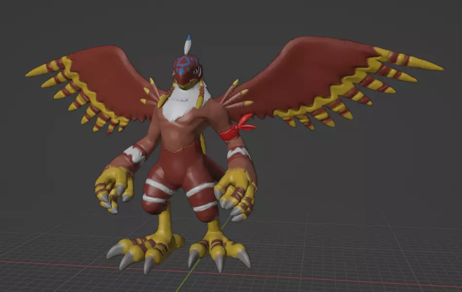 garudamon 3D print model