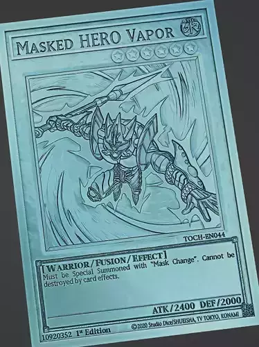 masked hero vapor - yugioh
