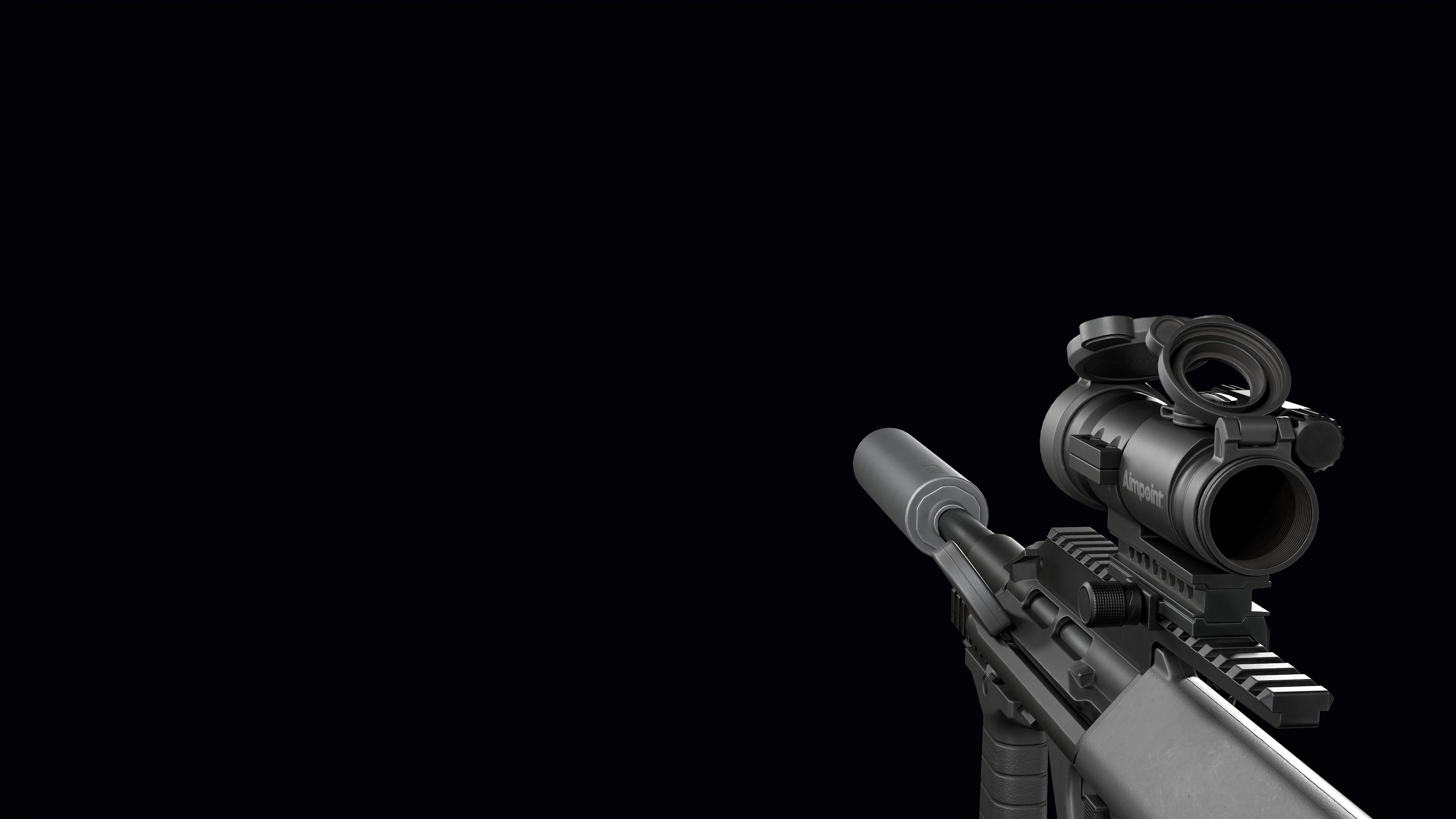 Tactical modular assault rifle Bullpup Steyr AUG A3 Low-poly 3D model_49