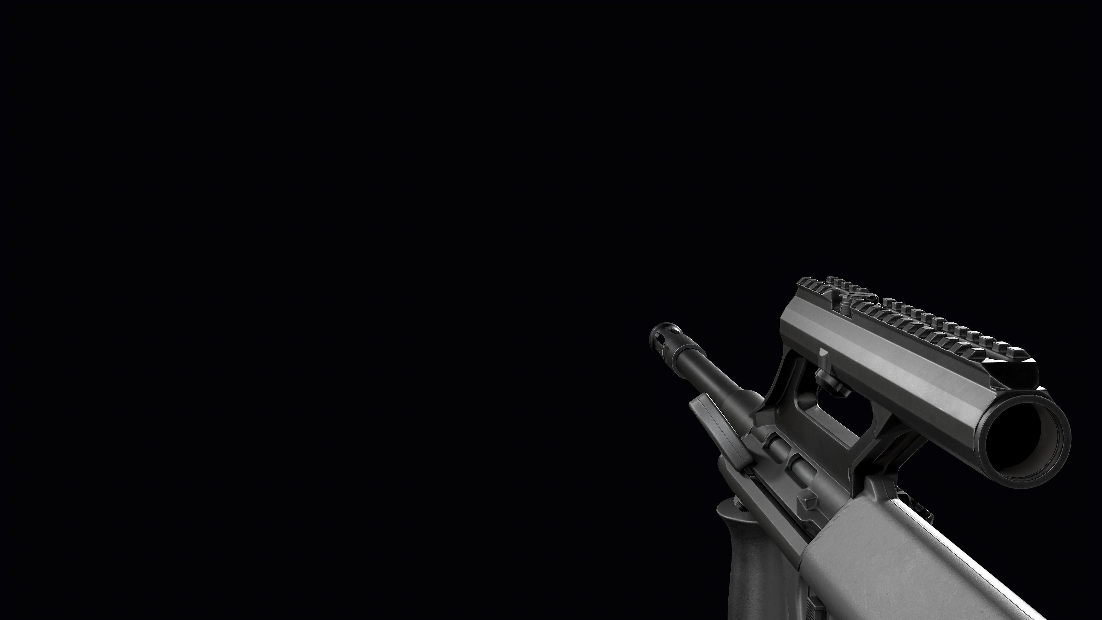 Tactical modular assault rifle Bullpup Steyr AUG A3 Low-poly 3D model_47